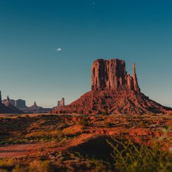 USA Reise - Monument Valley am Abend