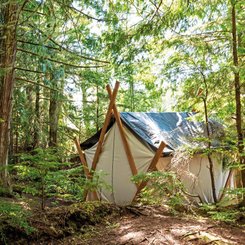 Kanada Reise - Glamping im Port Mc Neill