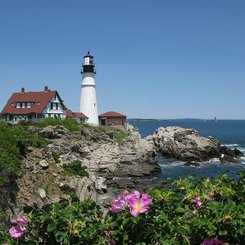 Leuchtturm in Portland, Oregon, USA