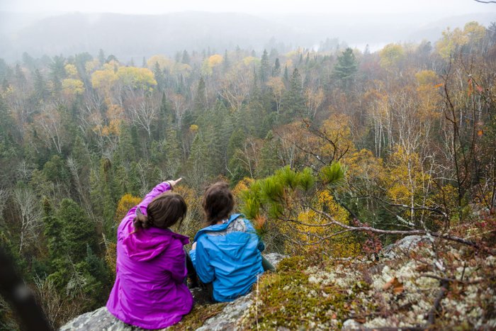 Kanada Reise - Wanderer im Algonquin Provincial Park