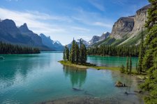 Kanada Reise - Spirit Island, Jasper NP