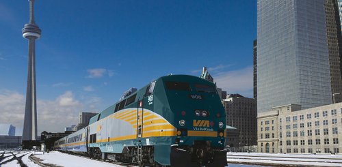 Kanada Bahnreise - The Canadian in Toronto