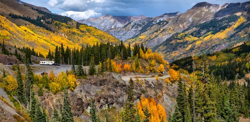 USA Reise - Millionen Dollar Autobahn in Ridgway