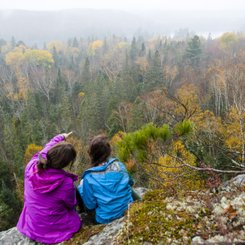 Kanada Reise - Wanderer im Algonquin Provincial Park