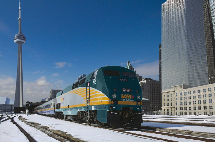 Kanada Bahnreise - The Canadian in Toronto