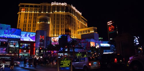 USA Reise - Fremont Street, Las Vegas