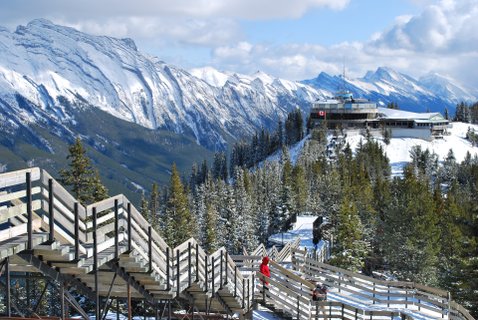 Kanada Reise - Schwefelbergen, Banff