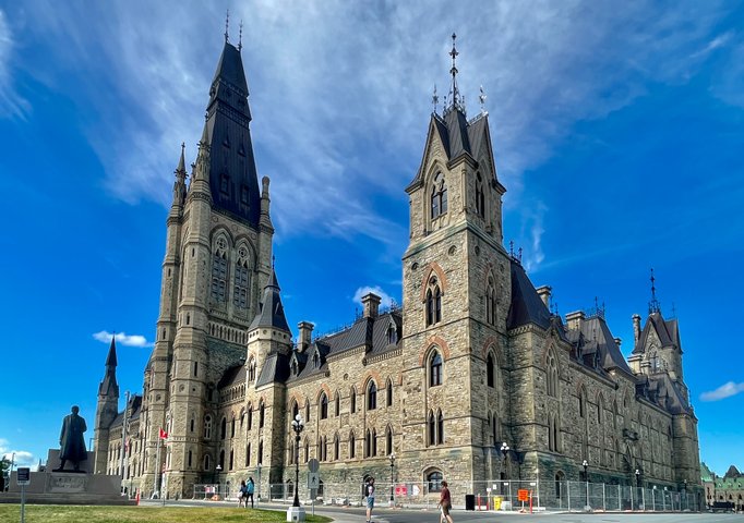 Kanada Reise - Parlamentsgebäude in Ottawa