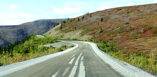 Kanada Reise - Top of the world Highway