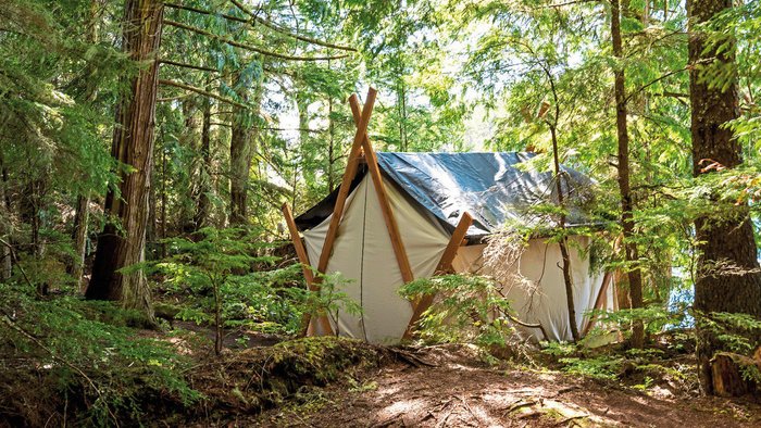 Kanada Reise - Glamping im Port Mc Neill