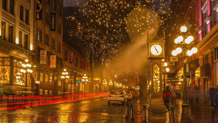 Kanada Reise - Steam Clock in Gastown, Vancouver