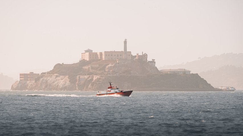 USA Reise - Alcatraz in San Francisco