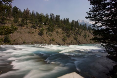 Kanada Reise - Bow Falls, Banff