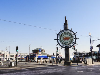 USA Reise - Fisherman's Wharf, San Francisco