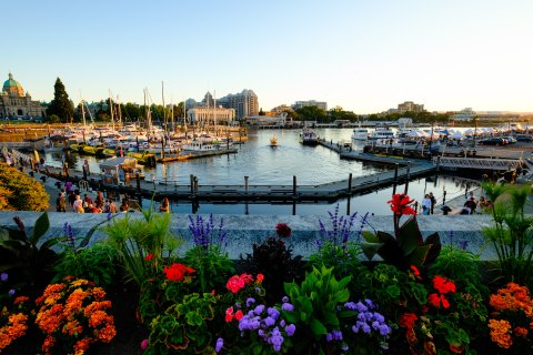 Kanada Reise - Inner Harbour, Victoria