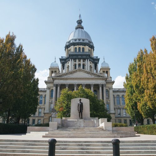 USA Reise - State Capitol, Springfield