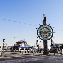 USA Reise - Fisherman's Wharf, San Francisco