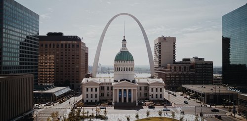 USA Reise - Gerichtsgebäude in St Louis