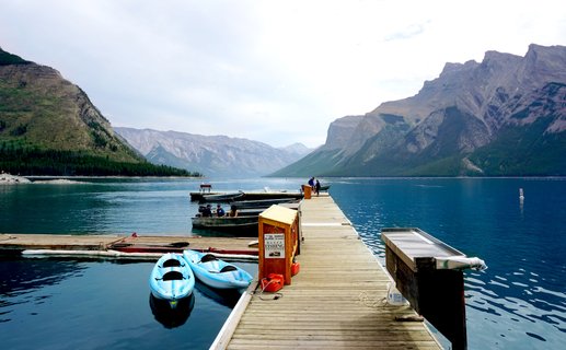 Kanada Reise - Lake Minnewanka, Banff Nationalpark